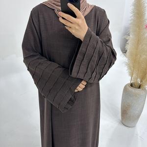 Baju Kurung, Pakaian Sederhana, Longgar, Saiz Besar, Gaun Jubah Muslimah, LR725