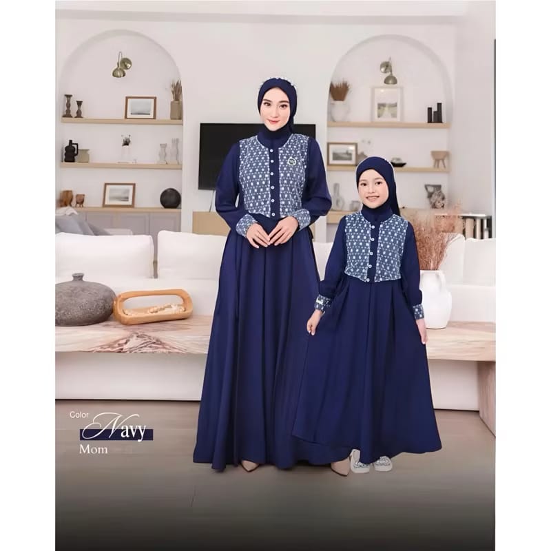 Shabira Dress Gamis Couple Ibu Anak Crinkle Airflow Mix Brukat Baju Kids Terbaru Lebaran 2025 Kancing Wudhu Friendly Polos Elegan Rompi Menyatu Ukuran Ibu M L XL Anak 5-12 Tahun Mewah Muslim Pasangan Kondangan - Remaja, Dewasa Shabira Dress Gamis Couple Ibu Anak Crinkle Airflow Mix Brukat Baju Kids Terbaru Lebaran 2025 Kancing Wudhu Friendly Polos Elegan Rompi Menyatu Ukuran Ibu M L XL Anak 5-12 Tahun Mewah Muslim Pasangan Kondangan - Remaja, Dewasa