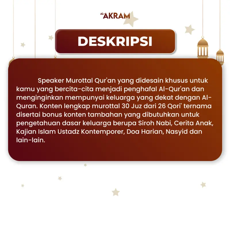 AL-AKRAM Speaker Murottal Putih Qur'an Traveller Powerbank Speaker Qur'an Speaker Traveller 18000Mah 1