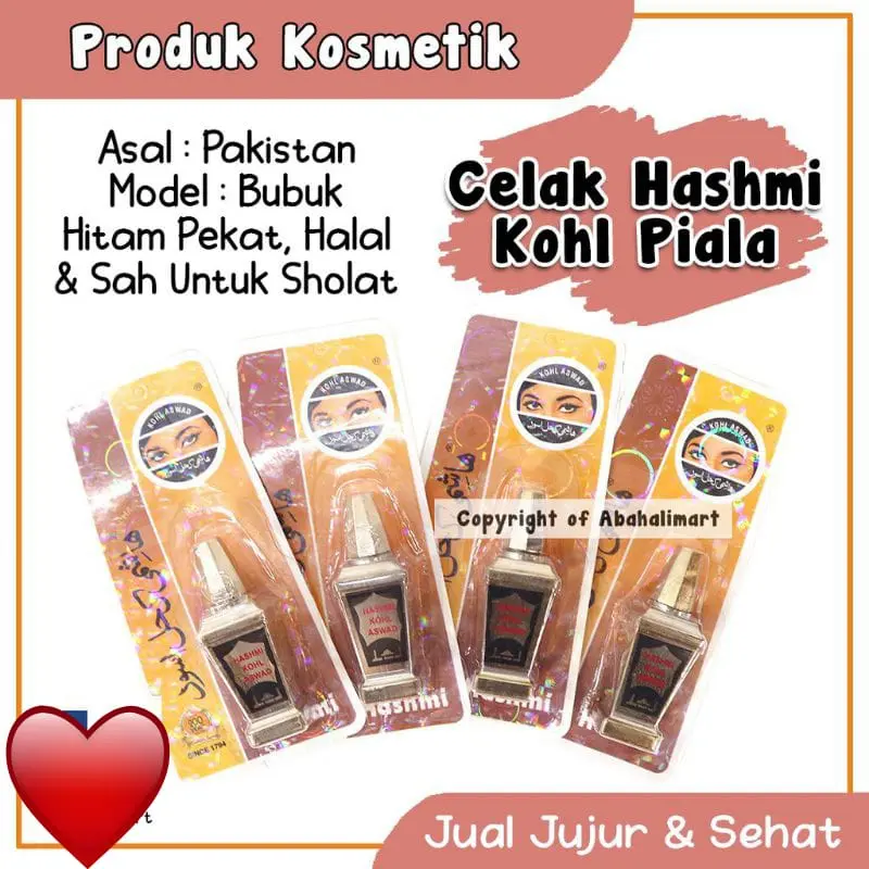 Celak Hasmi Kohl Aswad/ Celak Santri/ Celak Arab Original 6