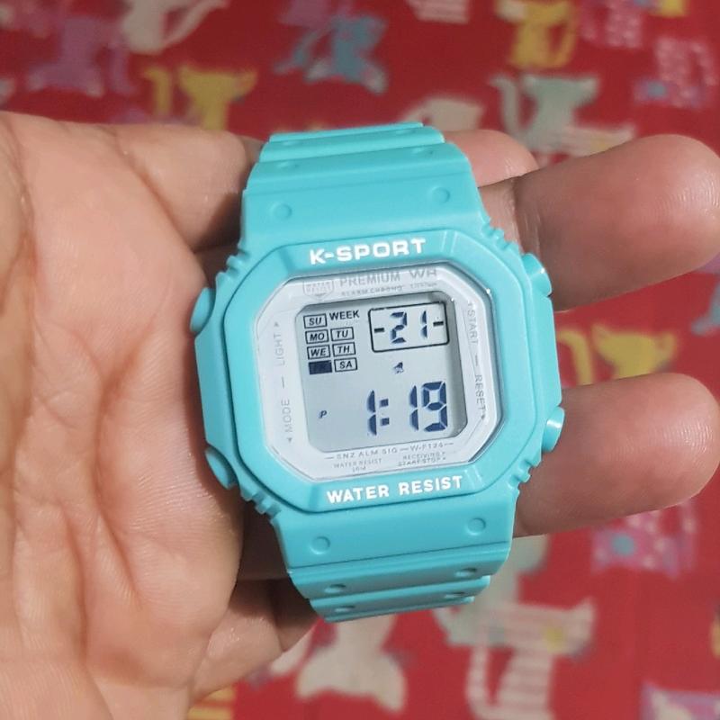 JAM TANGAN CEWE ORIGINAL K SPORT Wanita Stopwatch 1