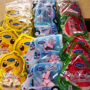 jelly Marshmallow mix  30 pcs Candy Food Snack Rasa Buah buahan Cemilan Makanan Manis Jeli Jajanan