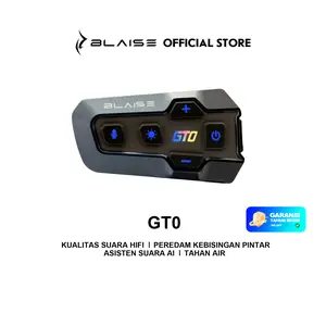 BLAISE GT0 Headset Helm Canggih Suara HIFI Mantap Ada Asisten Suara AI Pasang Mudah [REKOMENDASI]