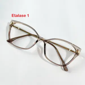 [Free Box & Lap] New Kacamata Wanita | Kacamata Minus | Kacamata Minus Cylinder | Kacamata 8206 | Kacamata Photocromic Optik | Bluecromic | Blueray | Frame Lensa Glasses Eyewear Antiradiasi Biru Hitam