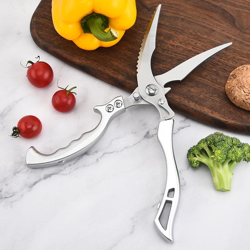  Kéo cắt gà vịt cao cấp Kéo làm bếp đa năng loại xịn thiết kế mới cộng lực mạnh mẽ hỗ trợ lực tay yếu vô cùng tốt siêu bền 