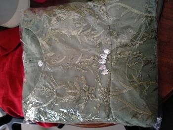 Product Review of Almeera Dress Ceruty Premium Mix Brokat Gamis Mewah Viral Pesta Kekinian Terbaru 2024 Kondangan Wanita Muslim Panjang from R**a 1