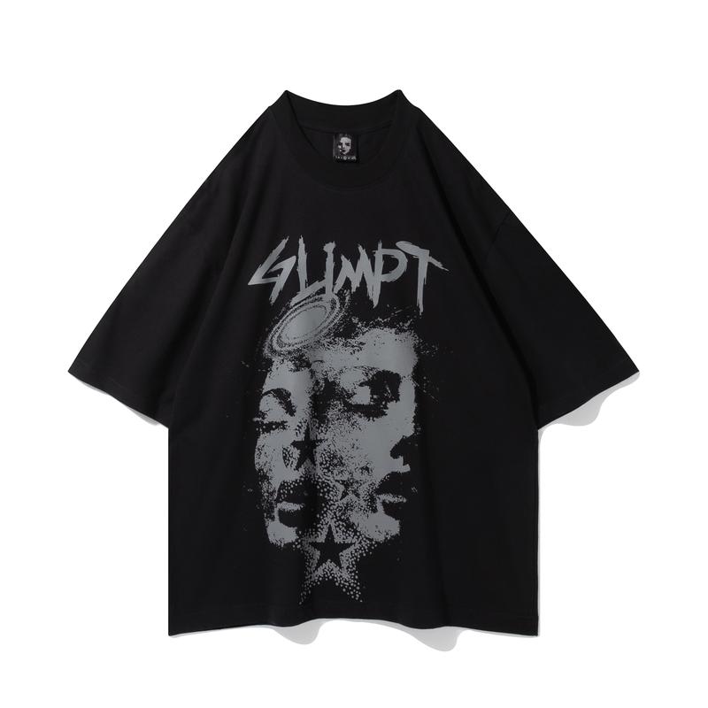 Based On Money - Baju Kaos Boxy Fit Oversize Distro Pria Wanita Black ...