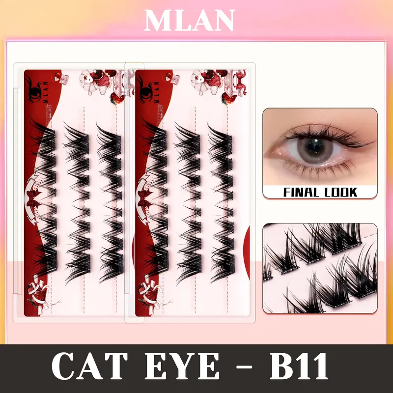 Beli 1 Dapatkan 1 Gratis! MLAN Beauty Bulu Mata Glueless - Tempel Tanpa Ribet – No Lem Needed - Natural Look- Bold Look 3