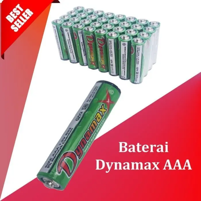 Baterai Dynamax A3 / AAA Murah Berkualitas (1 Kotak isi 60pcs, harga per kotak)