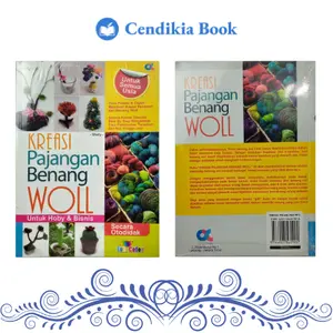 Buku Kreasi Pajangan Benang Woll - Cendikia Book