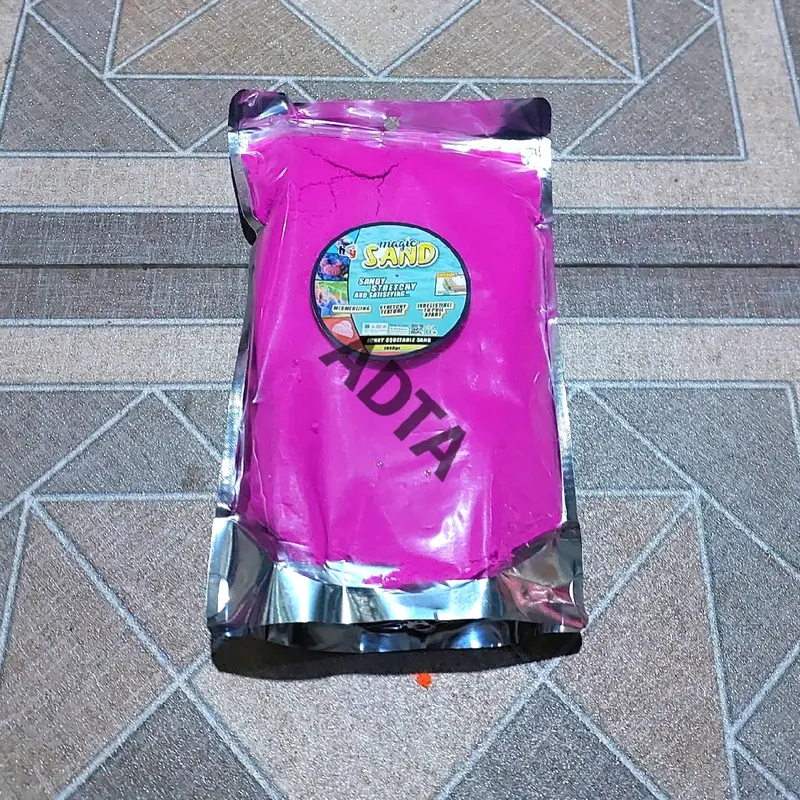 Mainan Pasir Ajaib Isi Ulang 1Kg Sand Toys 4