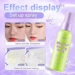 LBLS Makeup Setting Spray Beauty Protecting Hydrating Makeup Mist Flawless Lightening Primer Water Tahan 24 JAM