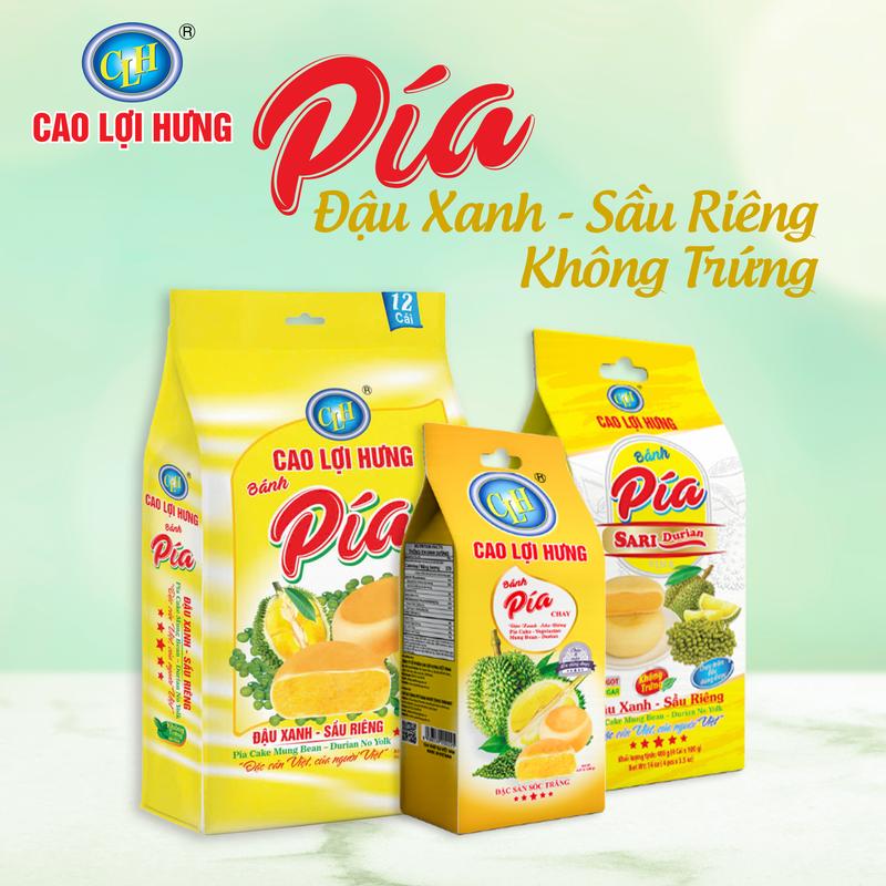 BÁNH PÍA ĐẬU XANH SẦU RIÊNG / LÁ DỨA SẦU RIÊNG - BÁNH CAO LỢI HƯNG