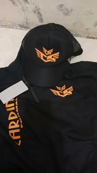 Product Review of BONUS TOPI Terbaru !  Jaket Hoodie  Pria Wanita Terbaru - Hoodie Distro Pria Free Topi    Terbaru Print Oren 100% Cotton Fleece ( Bahan Tebal ) - Premium Quality Casual Lembut Nyaman from F**r 0