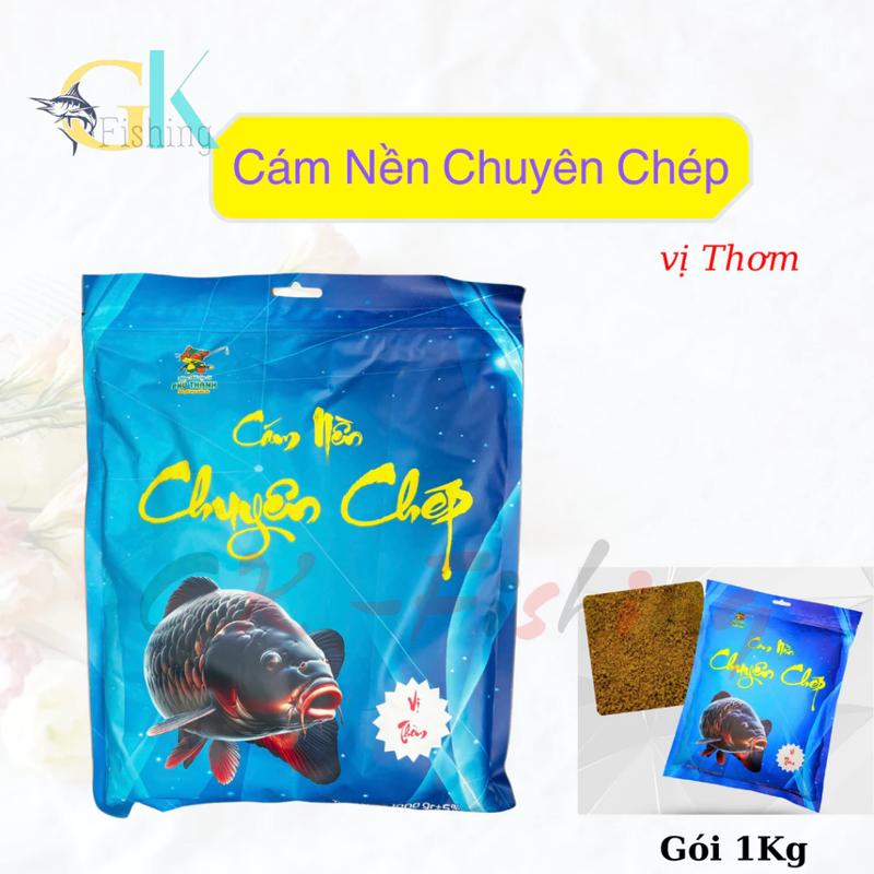 Cám Nền Câu Cá Phú Thành Gói 1kg vị tanh thơm, Chuyên Chép, Rô Phi, Trôi, Trắm 5