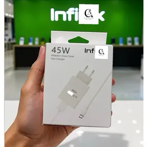 Charger INFNIX 45W Fast Charging+ 1 Set Kabel Type C Original 100%