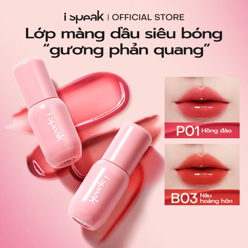 【LIVE Son tint bóng dạng lỏng Ispeak tô điểm cho sắc môi tươi tắn 3.5g