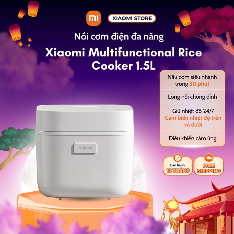 Nồi Cơm Điện Đa Năng Xiaomi Multifunctional Rice Cooker 1.5L - Chính Hãng Bảo Hành 12 Tháng