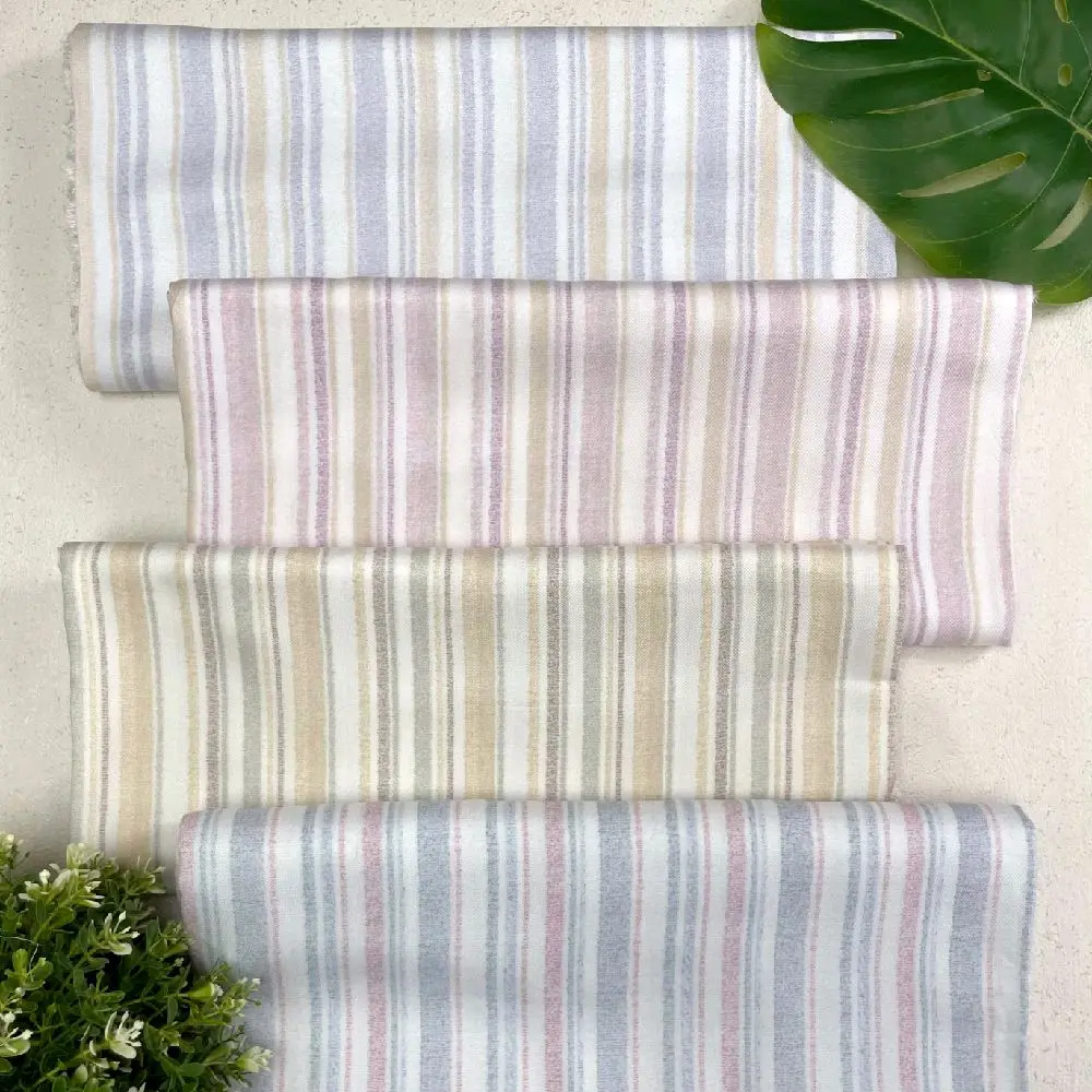 Kain Rayon Twill Royal 1932 Salur Warni (per 0.5m) Katun rayon twill premium