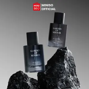 MINISO Man Perfume Garden of Mirror EDP | Parfum Cowok Tahan Lama Dark Biru Hitam Wangi Orange