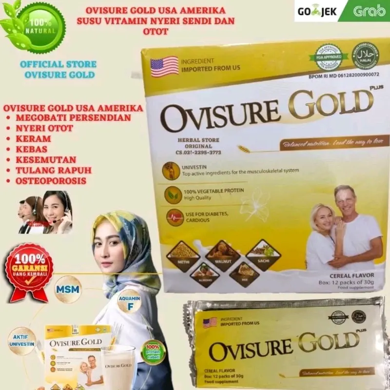 susu sereal ovisure gold Susu untuk kesehatan tulang  Etawa 0