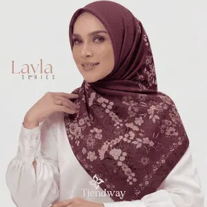 NEW PRODUCT LAYLA Series | Hijab Motif Voal Premium 115 x 115 cm - Muslim