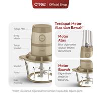 Gambar Cypruz Penghalus Daging Bumbu Sayur Chopper Multifunction 5 in 1 dari Cypruz Kitchenware Kota Bekasi 5 Tokopedia