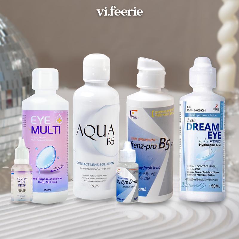 Nước ngâm lens - nước nhỏ mắt lens Eye Multi Aqua B5 Frenz Pro B5 chuyên dụng @vi.feerielens