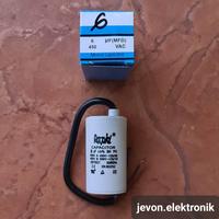 Gambar Kapasitor Pompa Air Elko Rapid 6 uf 450 v Capasitor Elco 6uf 450v volt dari Jevon Elektronik Kota Surabaya 2 Tokopedia