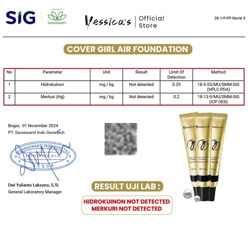 [FYC] Yessica’s Cover Girl Air Waterproof Foundation 6