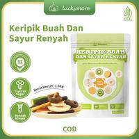 Gambar 【Luckymore】HALAL Keripik Buah & Sayur Campur 138g | Mix 9 Jenis | Dried Fruit | Camilan Buah & Sayur - Keripik Buah Sayur dari Luckymore Official Shop Kab. Tangerang 1 Tokopedia