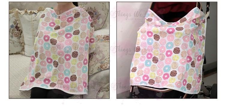Product Introduction of [SG SELLER] Nursing Shawl (Type D) Breastfeeding Cover Stroller Car Seat Cot Comfortable Breathable Light Weight 12