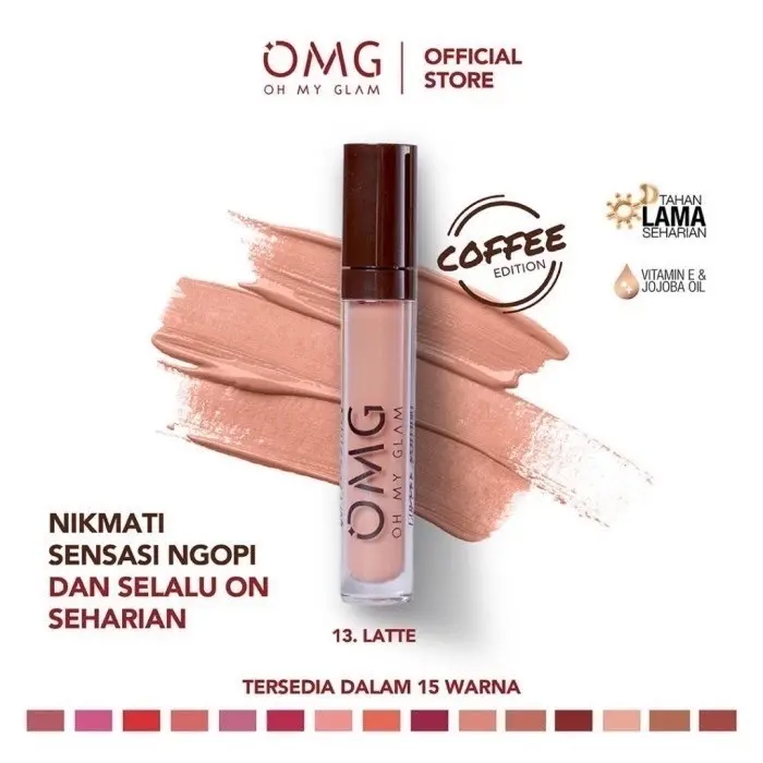 Lip Cream Omg Paling Viral Shade Lengkap 1