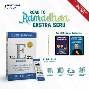 Renebook Buku Bisnis The E-Myth Revisited Terjemahan Indonesia - Mengapa Banyak Bisnis Kecil Bangkrut Penulis Michael E. Gerber