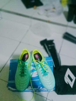Product Review of Fromzero - Sepatu Futsal Starkia Revolted IN Aqua Stabilo from Y**x 1