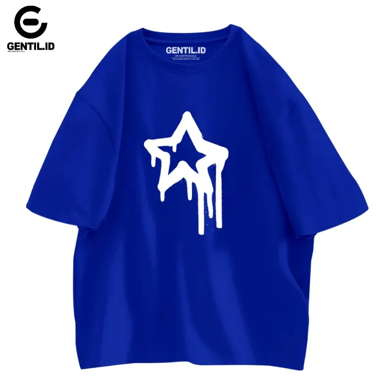 GENTIL - T-Shirt Oversize Dripping Star Unisex
