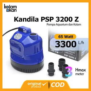 KANDILA PSP 3200 Z Pompa Aquarium Kolam 3300 Lph