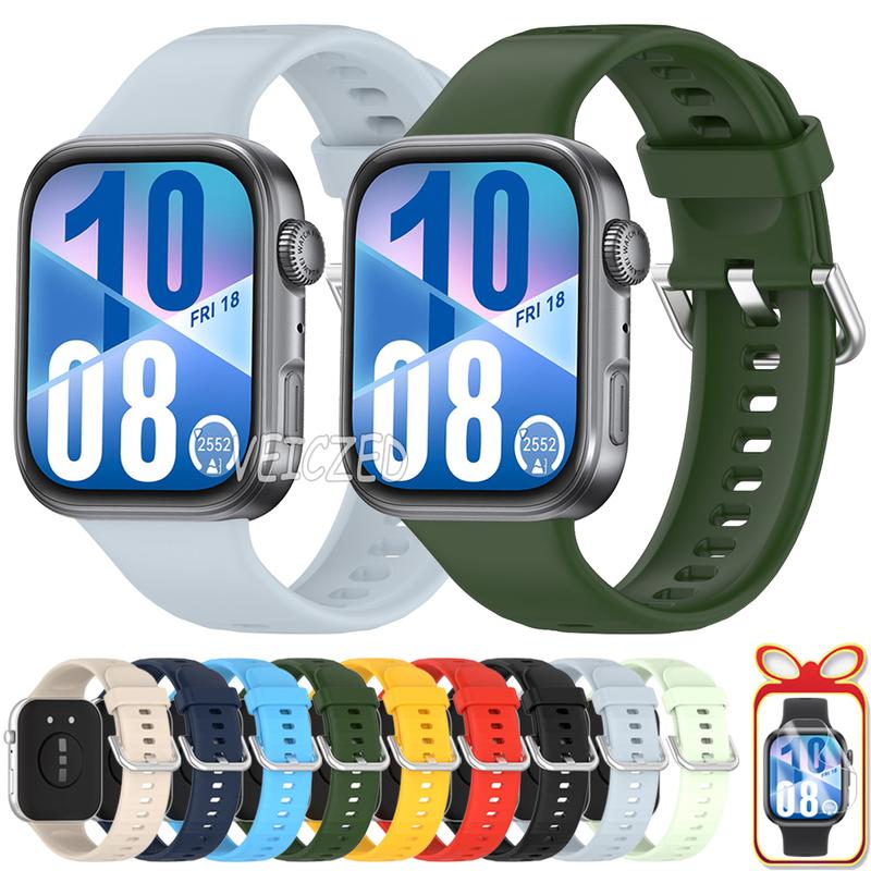 Phụ Kiện Vòng Đeo Tay Dây Đeo Silicon Thể Thao Dành Cho Huawei Watch Fit 4 3 Huawei Watch Fit 4 Pro