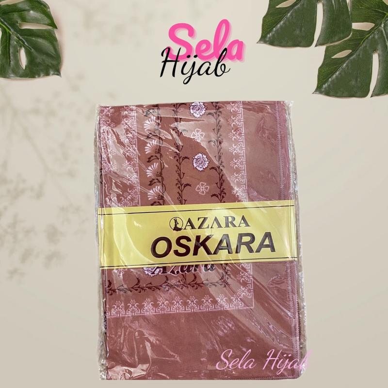 Hijab Azara Oskara Motif Muslim Ukuran 110 x 110 cm - Lembut dan Tebal - Syari 5