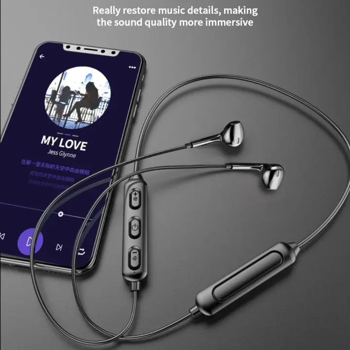 itikungl - tai nghe thể thao bass có mic, tai nghe không dây Bluetooth 5.1, nhẹ, để chạy, tập luyện, tập gym, Elfly 2