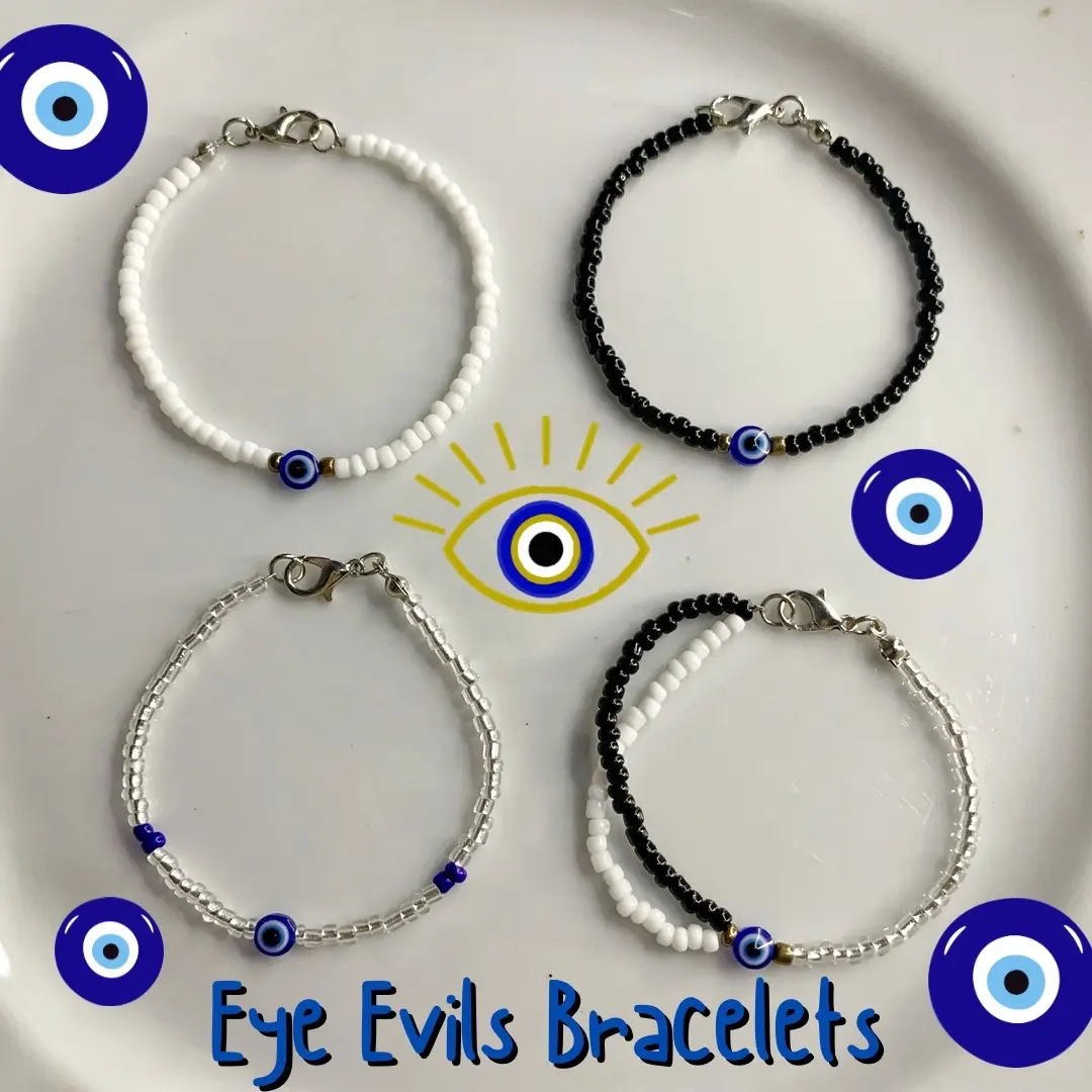 Gelang eye evil warna biru bisa couple