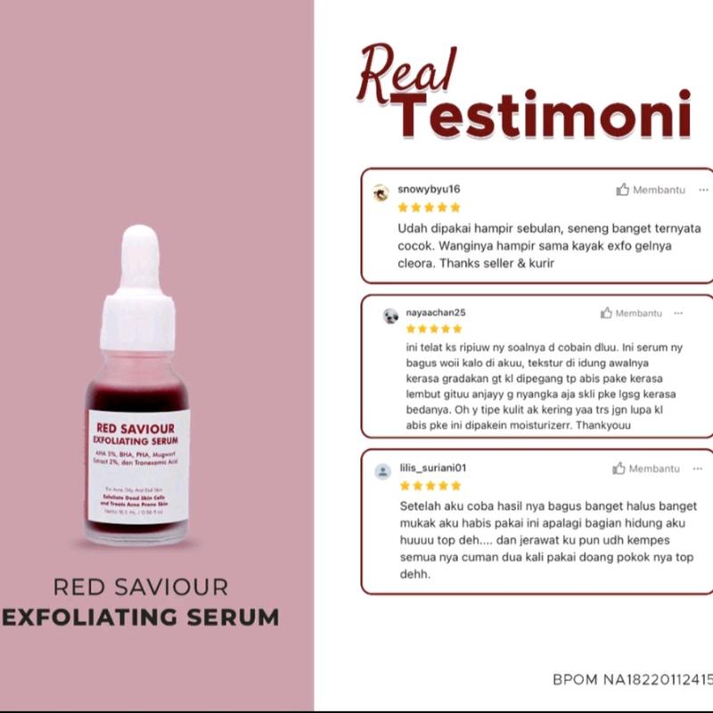Cleora Red Saviour Exfoliating Gel 4