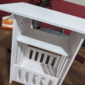 Meja kopi persegi Coffee Table stand corner vintage dekorasi interior rumah kantor office home stuff