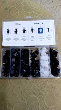 Product Review of 100Pcs Kombinasi Baut Rivet Mobil/Universal Clip Trim Kit Mobil Bumper Buckle Car yhf from H**e 0