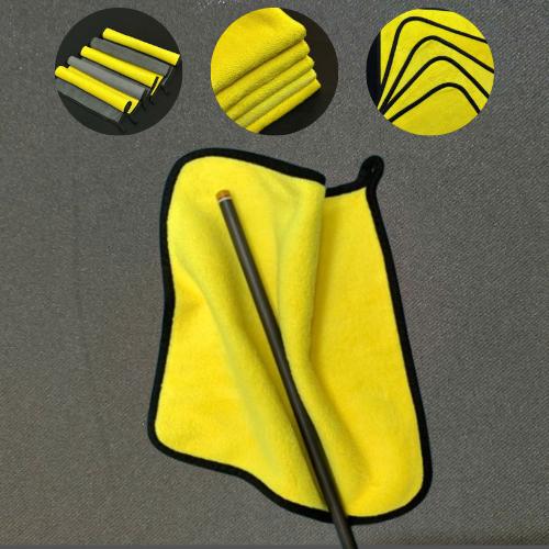 Khăn lau gậy Bi-a Microfiber cao cấp 2 mặt tiện dụng, chất liệu vải mềm mại - Làm sạch và bảo vệ gậy hiệu quả