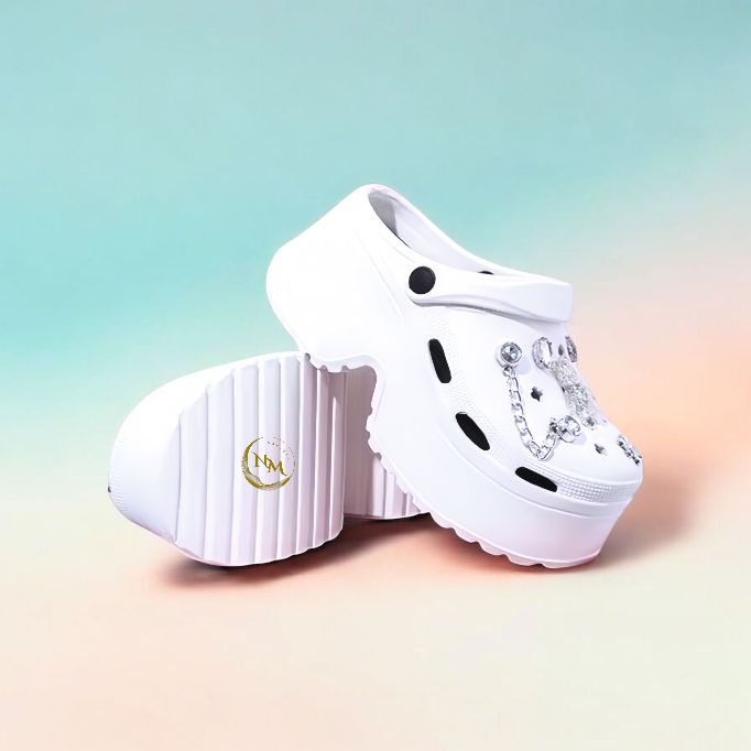 Sandal Baim Anak Perempuan Lucu Kekinian Sendal Selop jelly Anak Platform Tinggi Tebal Karet Fashion Cewek Modis Nyaman Dipakai Tali Belakang Bahan Karet Eva Non Slip