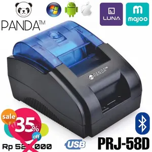 PRINTER KASIR PPOB THERMAL 58MM PANDA PRJ-58D ANDROID USB BLUETOOTH