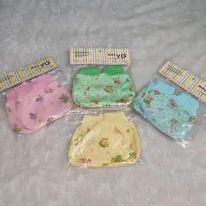 1 pcs isi 1 pasang sarung tangan 1 pasang sarung kaki newbron Baby bayi.  katun parsel