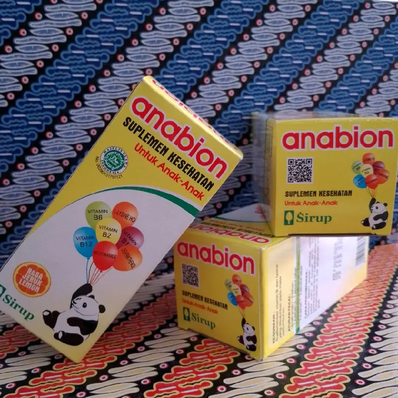 Suplemen Kesehatan Anabion untuk Anak-anak - Meningkatkan Kesehatan dan Kekebalan Tubuh 4