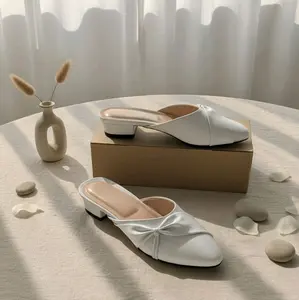 Sendal Slop Hak Tahu 3cm Anti Slip Karet Berkualitas untuk Wanita Cocok untuk Berpergian dan Berbagai Acara A/02 - Sandal  Shoes